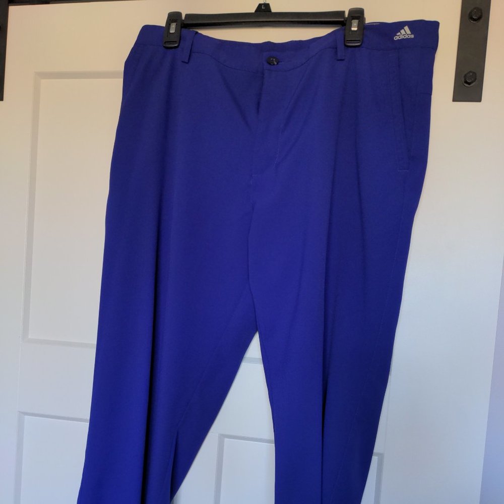 Men's Adidas Golf Adizero 36 x 30 Purple Pants